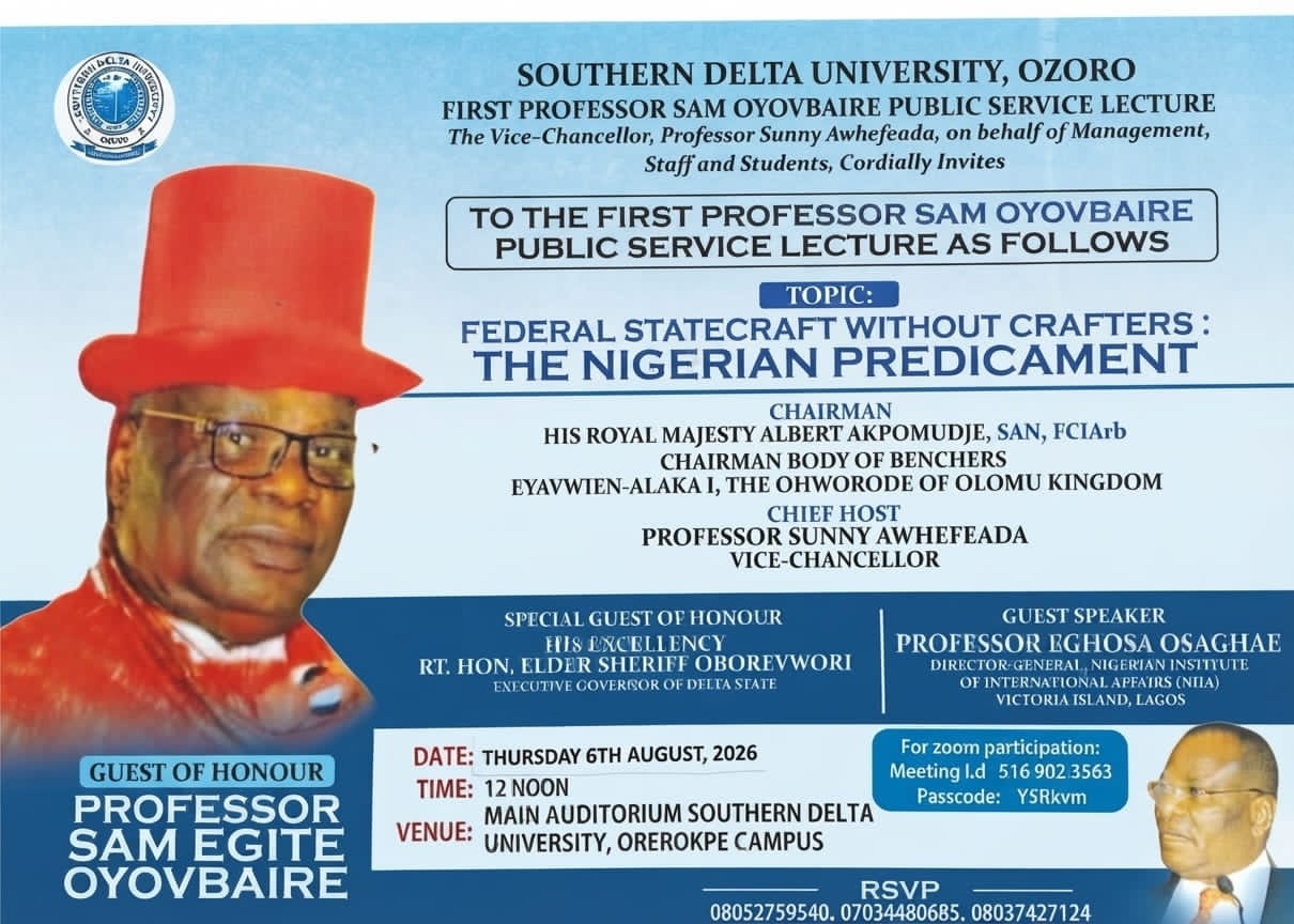Public Service Lecture